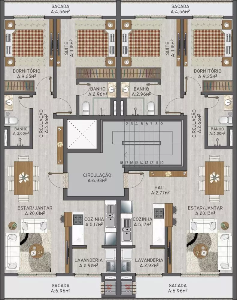 Apartamento, 2 quartos, 83 m² - Foto 5