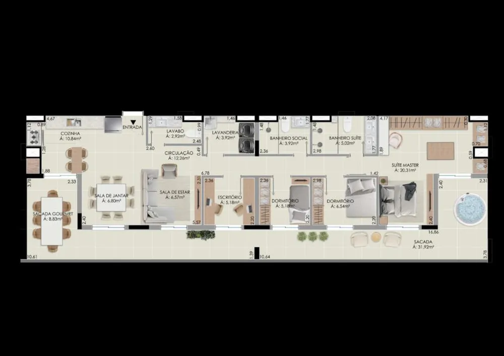 Apartamento, 2 quartos, 65 m² - Foto 16