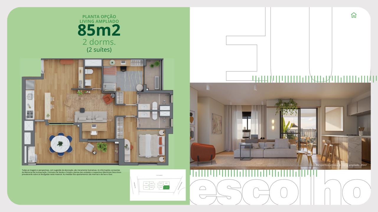 Apartamento à venda com 2 quartos, 59m² - Foto 21