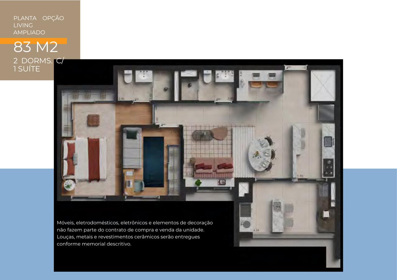 Apartamento, 2 quartos, 72 m² - Foto 11