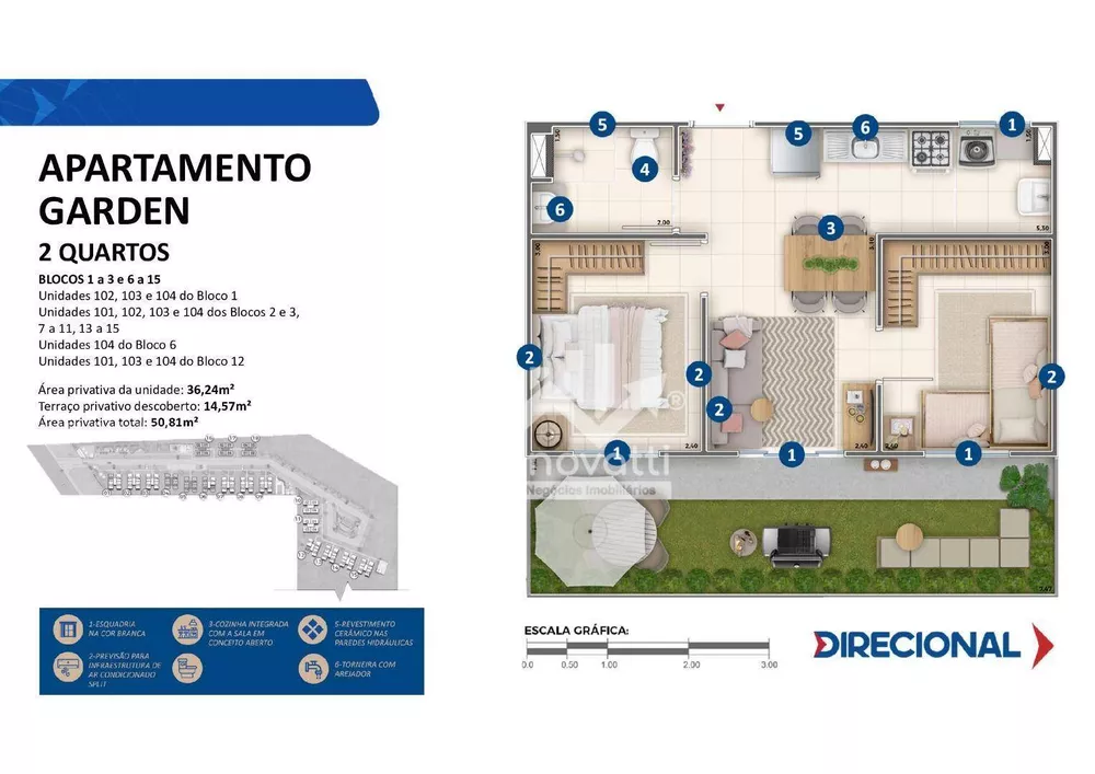 Apartamento, 2 quartos, 36 m² - Foto 47