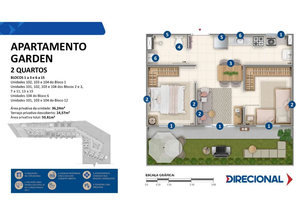 Apartamento, 2 quartos, 36 m² - Foto 23