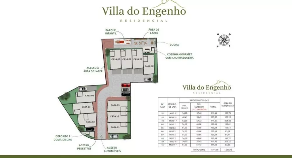 Casa de Condomínio, 3 quartos - Foto 75