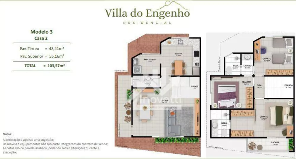 Casa de Condomínio, 3 quartos - Foto 27