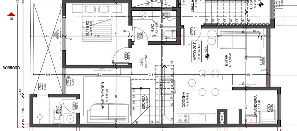 Apartamento, 2 quartos, 116 m² - Foto 3