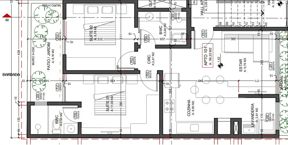 Apartamento, 2 quartos, 69 m² - Foto 7