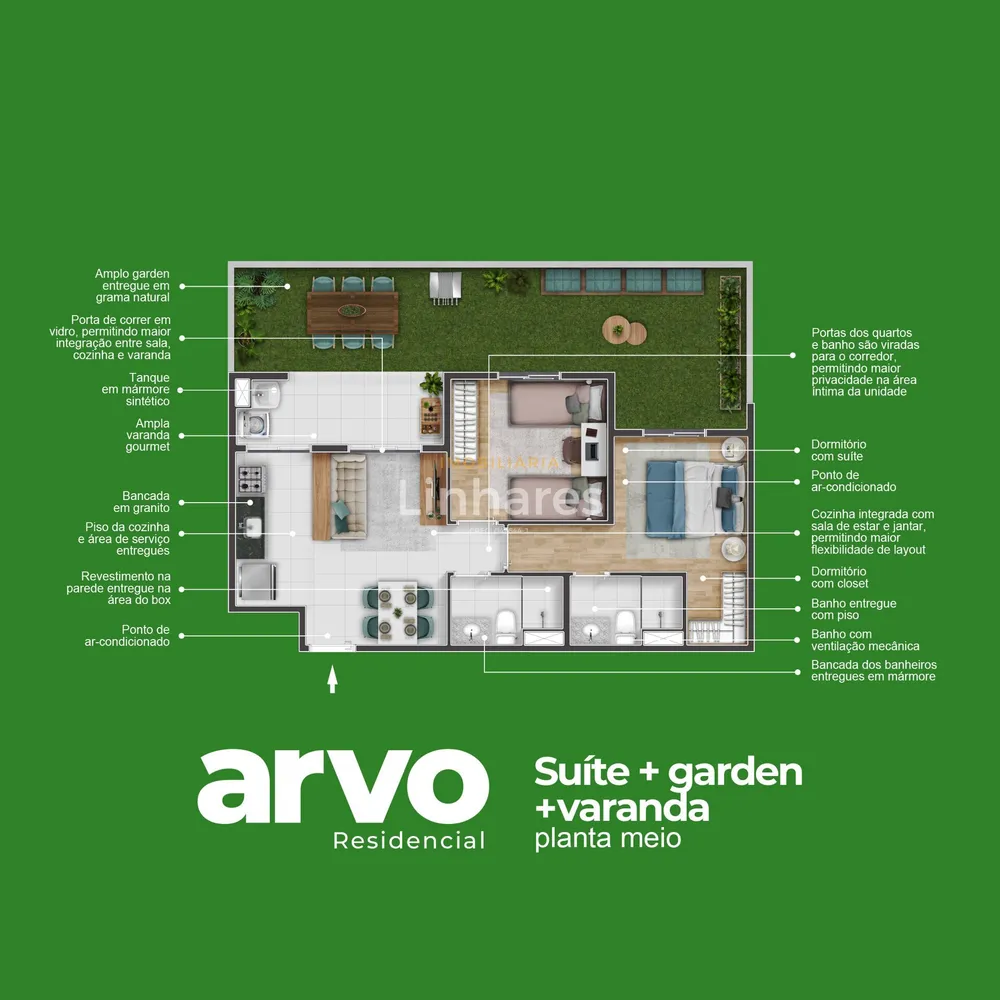 Apartamento, 2 quartos, 50 m² - Foto 21