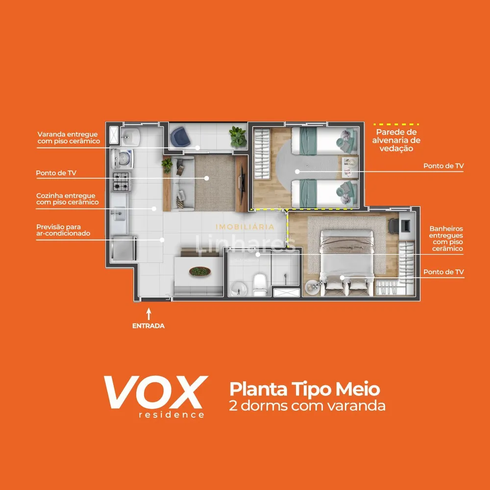 Apartamento, 2 quartos, 41 m² - Foto 12
