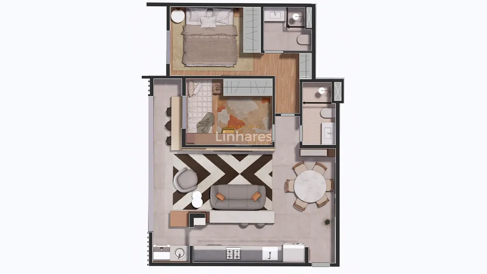 Apartamento, 2 quartos, 63 m² - Foto 13
