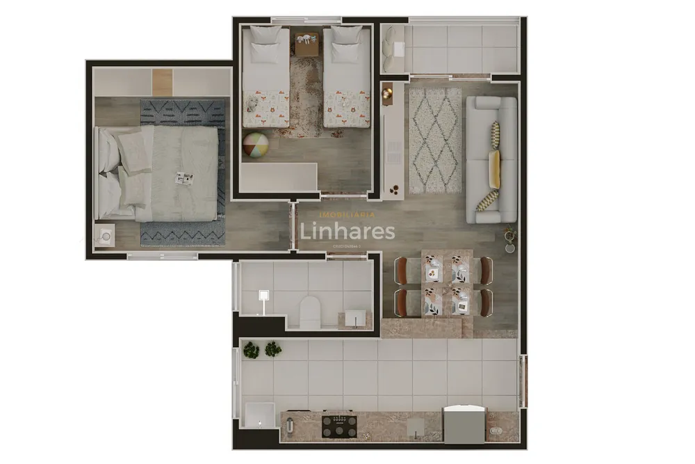 Apartamento, 2 quartos, 47 m² - Foto 11