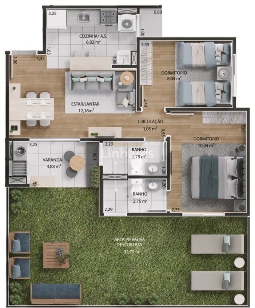 Apartamento, 2 quartos, 55 m² - Foto 14