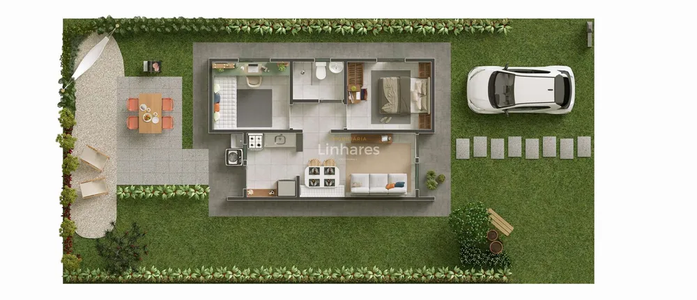Casa, 2 quartos, 200 m² - Foto 8