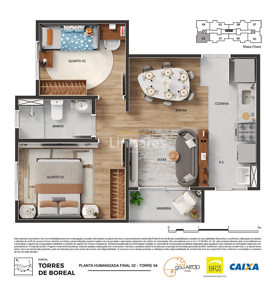 Apartamento, 2 quartos, 41 m² - Foto 10