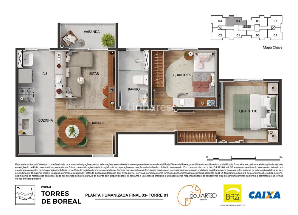 Apartamento, 2 quartos, 41 m² - Foto 11
