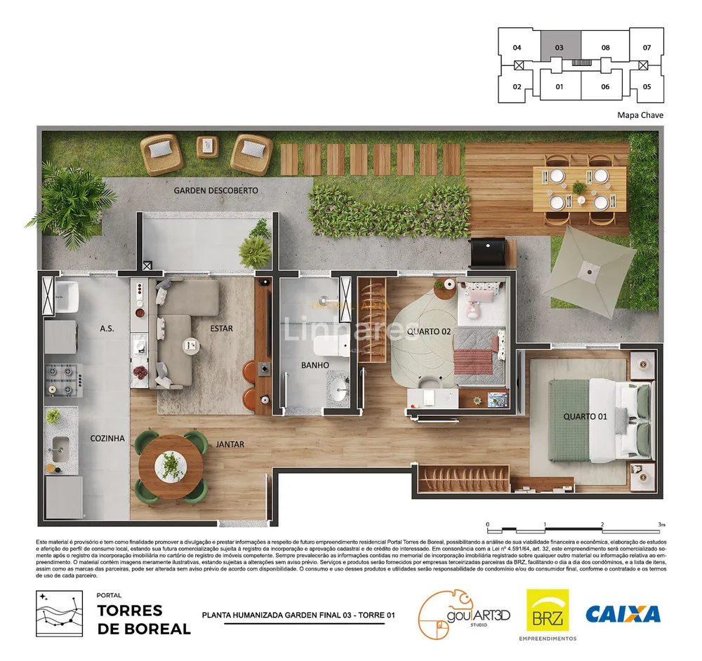 Apartamento, 2 quartos, 41 m² - Foto 9