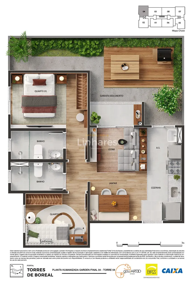 Apartamento, 2 quartos, 41 m² - Foto 7