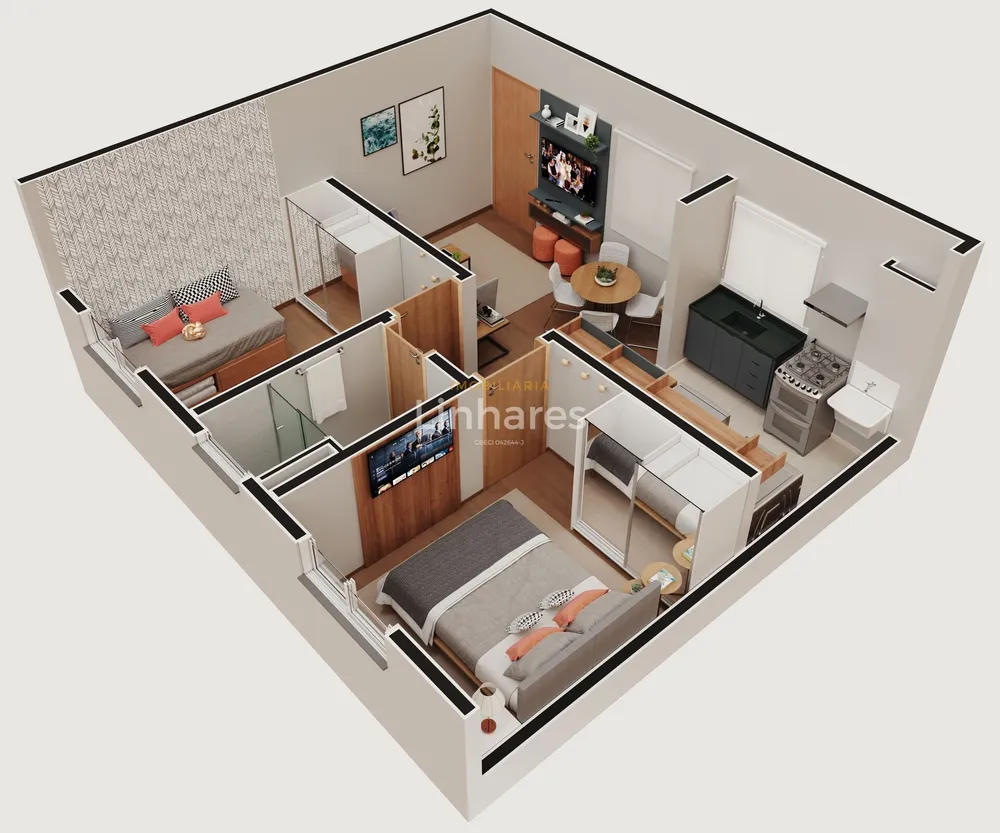 Apartamento, 2 quartos, 41 m² - Foto 13
