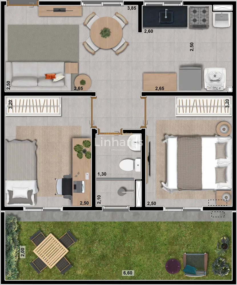Apartamento, 2 quartos, 41 m² - Foto 15