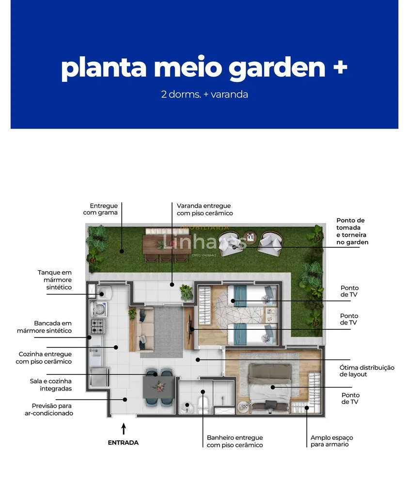 Apartamento, 2 quartos, 41 m² - Foto 5