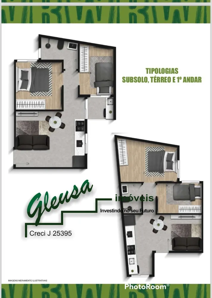 Apartamento, 2 quartos, 34 m² - Foto 5