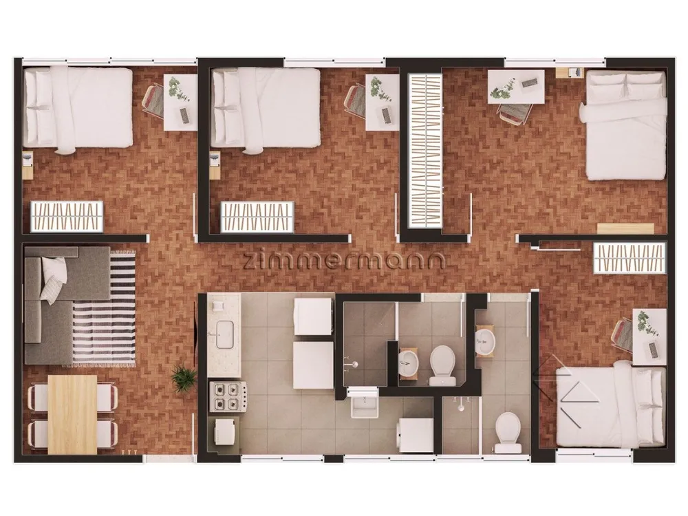 Apartamento, 4 quartos, 110 m² - Foto 7