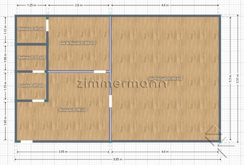 Casa Comercial, 50 m² - Foto 2