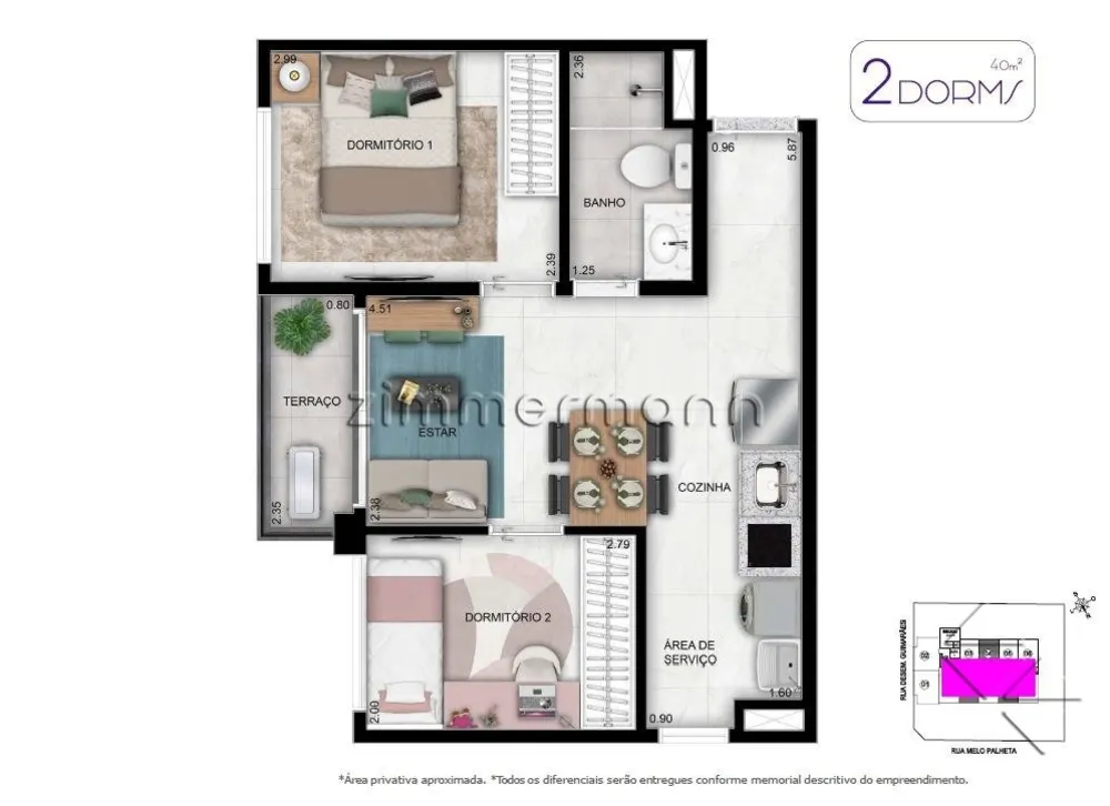 Apartamento, 1 quarto, 26 m² - Foto 6
