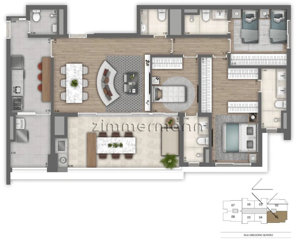Apartamento, 2 quartos, 104 m² - Foto 5