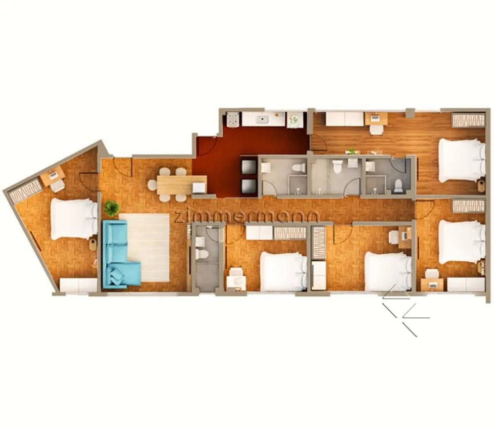 Apartamento, 4 quartos, 146 m² - Foto 8