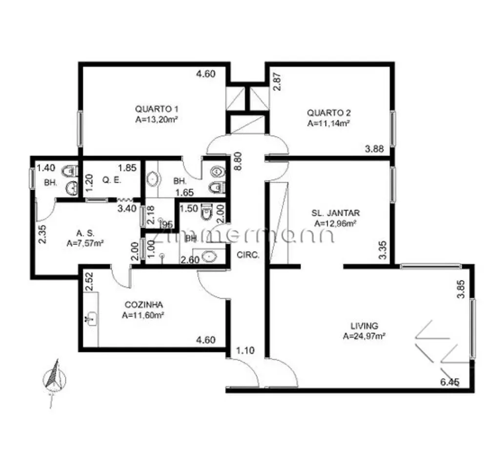 Apartamento, 3 quartos, 140 m² - Foto 8