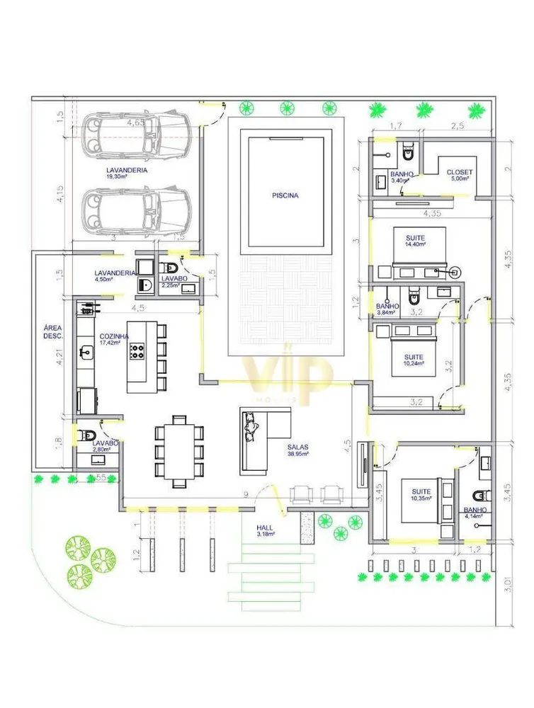 Casa de Condomínio, 3 quartos - Foto 4