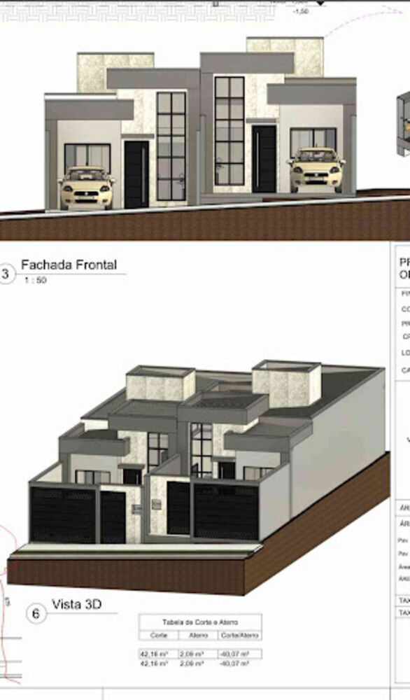 Casa, 3 quartos, 67 m² - Foto 1