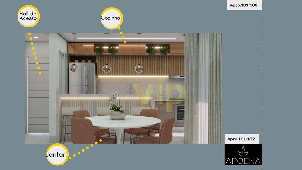 Apartamento, 2 quartos, 70 m² - Foto 3
