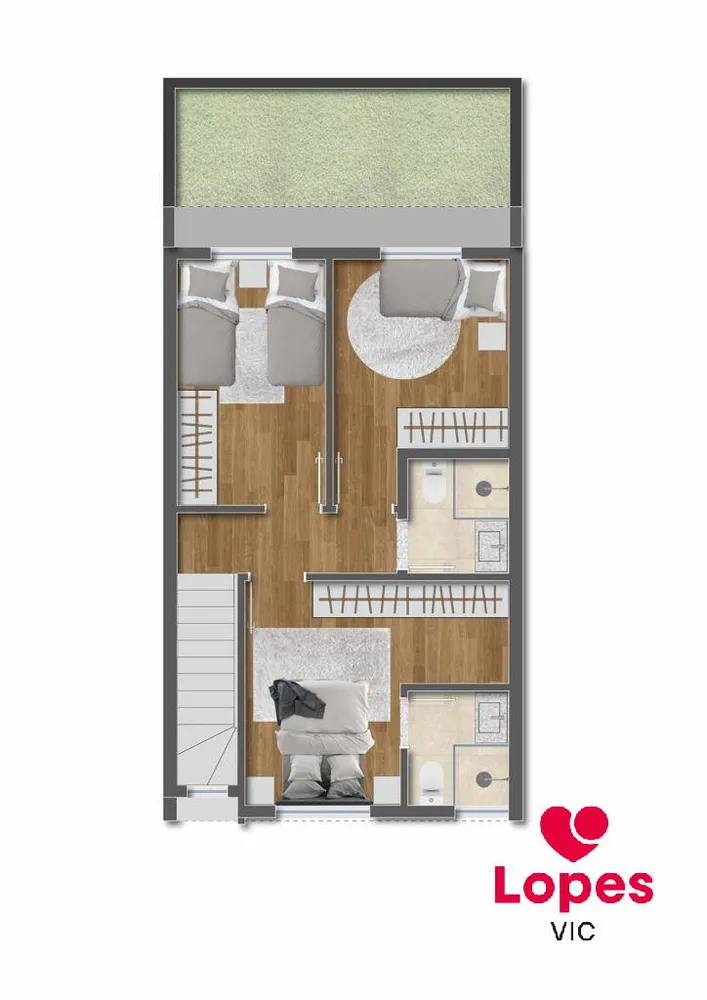 Sobrado, 3 quartos, 86 m² - Foto 17