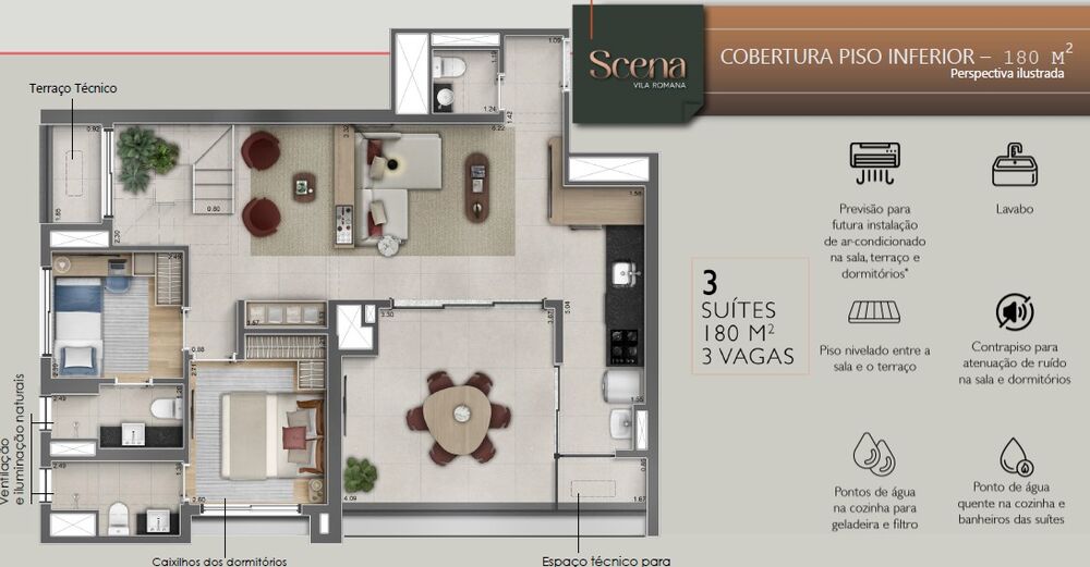 Apartamento à venda com 3 quartos, 93m² - Foto 5