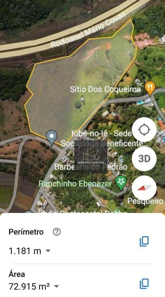 Terreno, 8 hectares - Foto 2