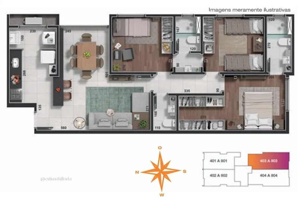Apartamento, 3 quartos, 77 m² - Foto 14