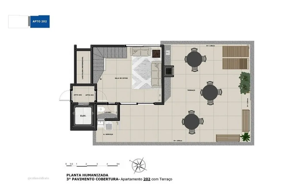 Cobertura, 3 quartos, 159 m² - Foto 16