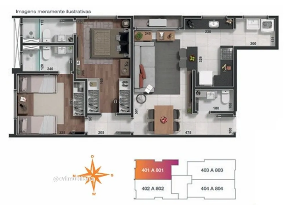 Apartamento, 2 quartos, 63 m² - Foto 16