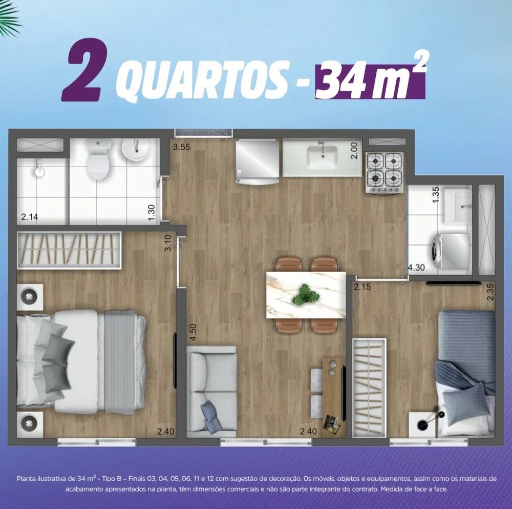 Apartamento, 1 quarto, 27 m² - Foto 12