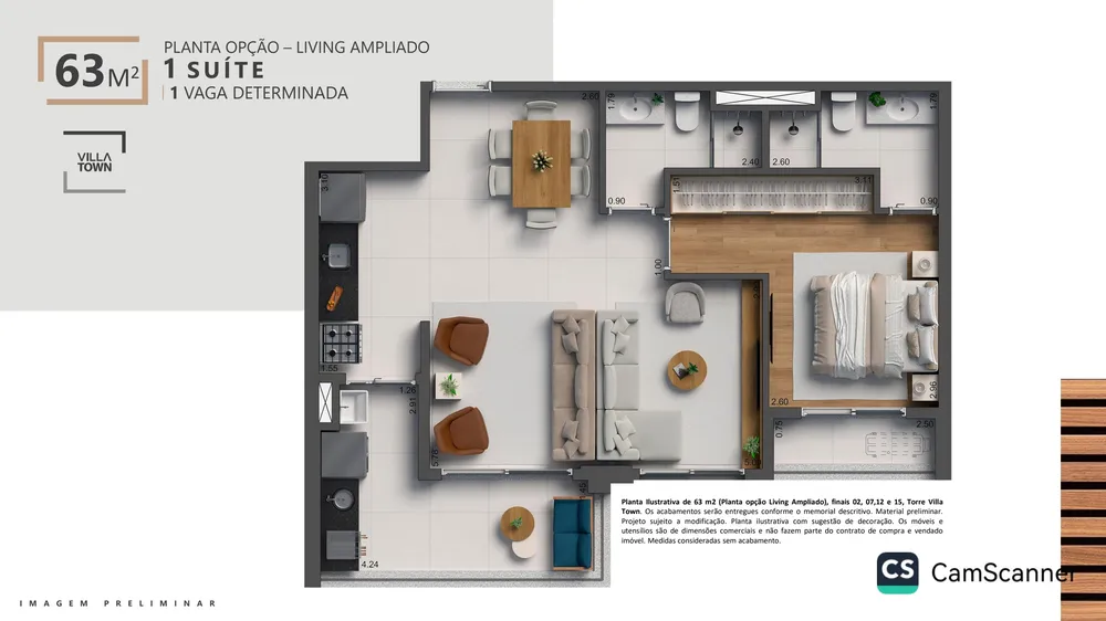 Apartamento, 3 quartos, 137 m² - Foto 4