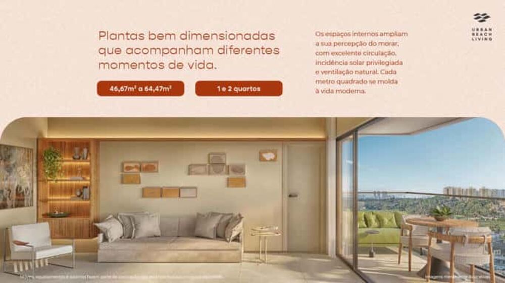 Apartamento, 1 quarto, 46 m² - Foto 7