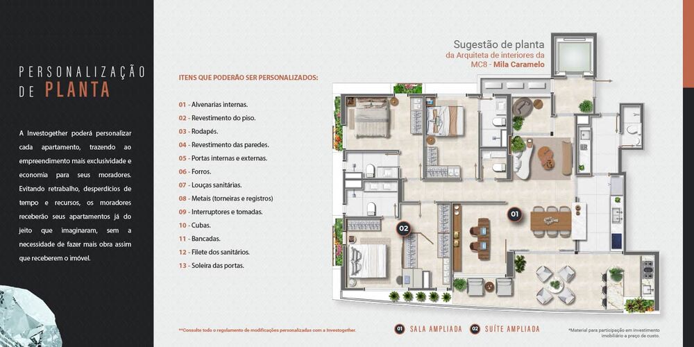 Apartamento, 4 quartos, 152 m² - Foto 1