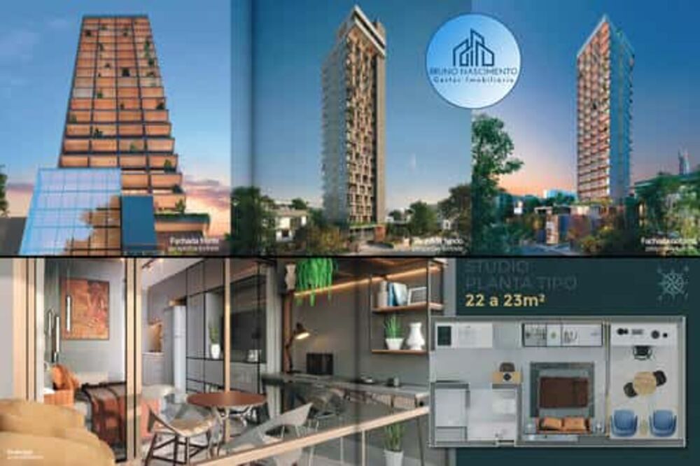 Apartamento, 1 quarto, 22 m² - Foto 8