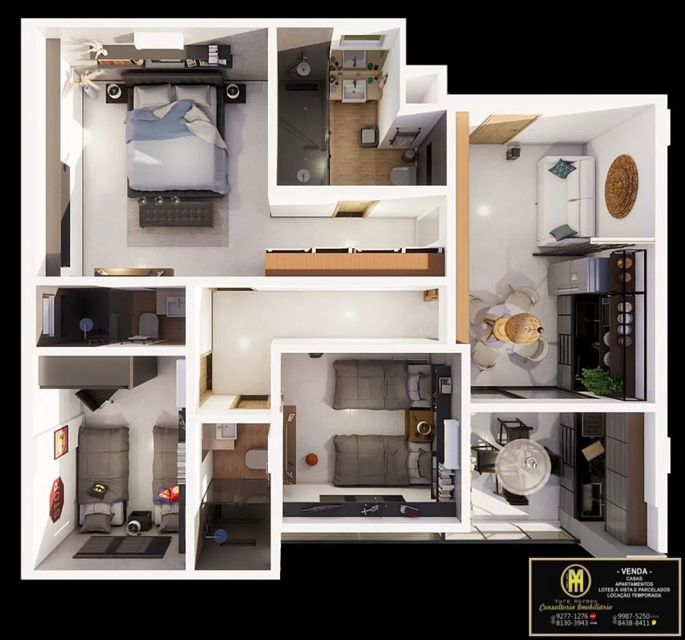 Apartamento, 1 quarto, 9768 m² - Foto 12