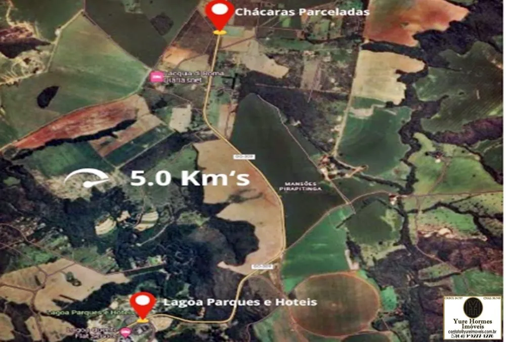 Chácara, 1 quarto, 1500 m² - Foto 1