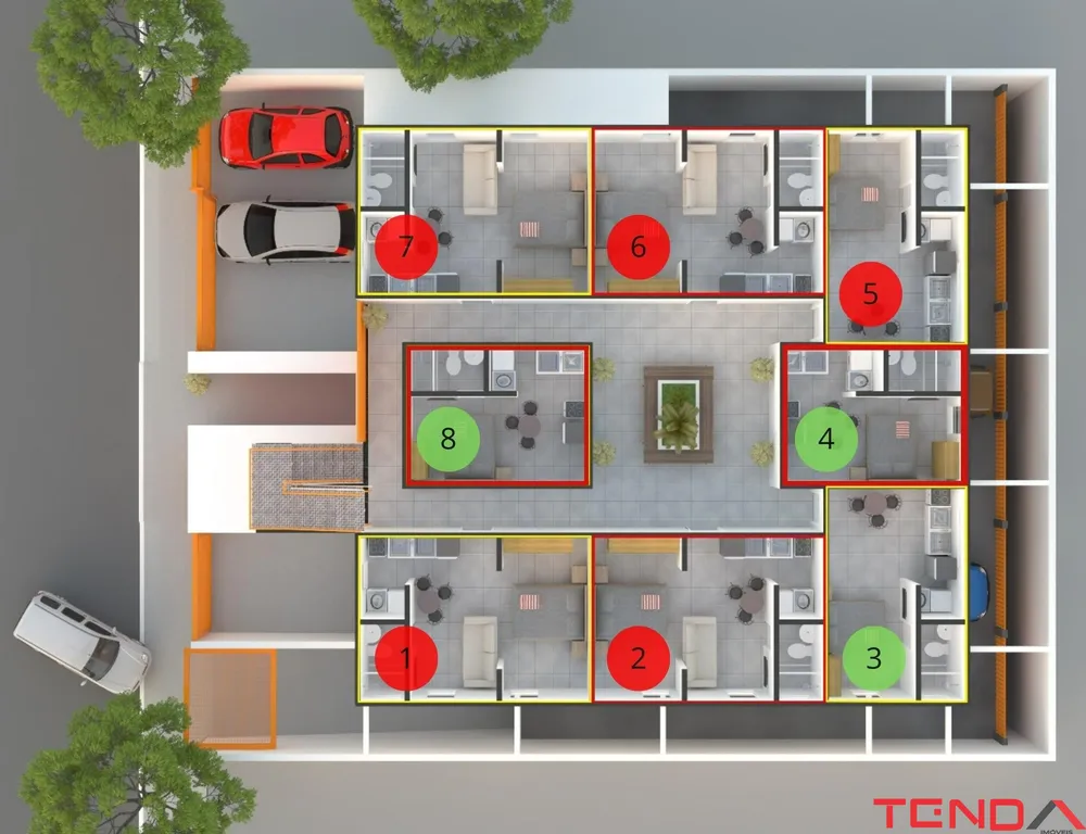 Apartamento, 1 quarto, 21 m² - Foto 5