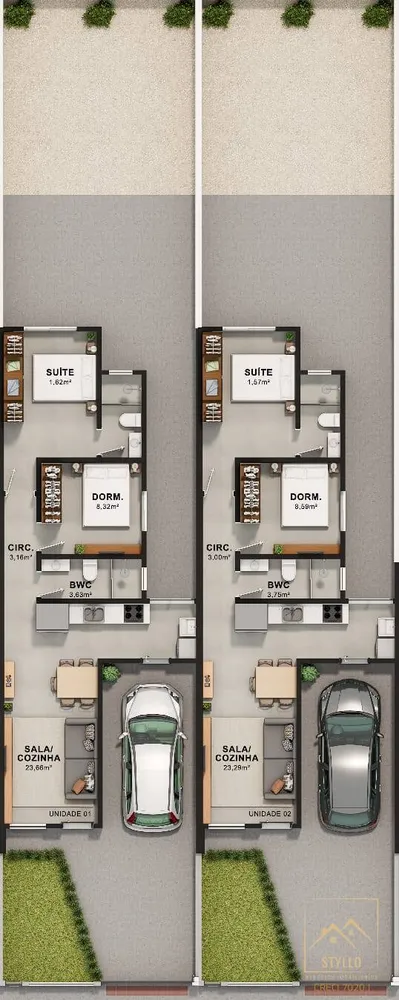 Casa, 2 quartos, 62 m² - Foto 9