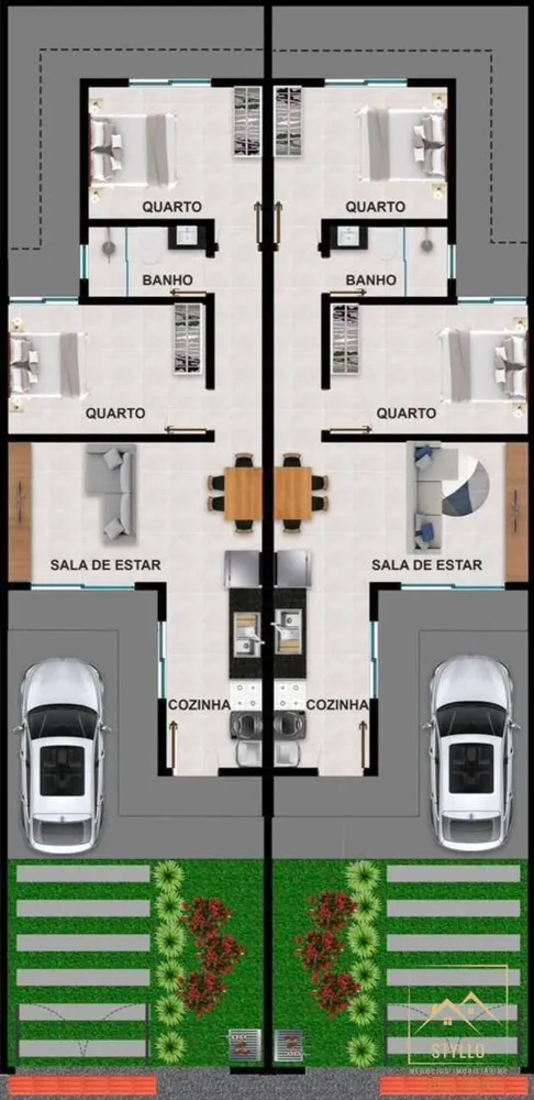 Casa, 2 quartos, 48 m² - Foto 7