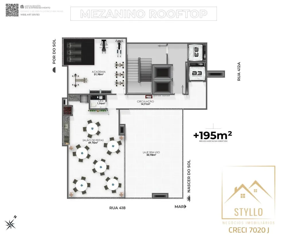 Apartamento, 3 quartos, 70 m² - Foto 1